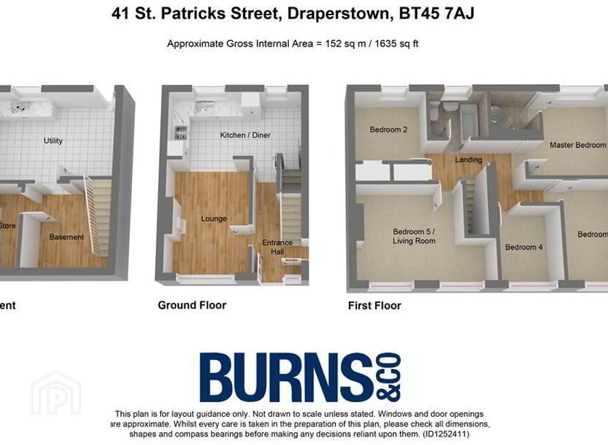 Holding At 37-41, St Patrick's Street, Draperstown, Magherafelt, BT45 7AJ