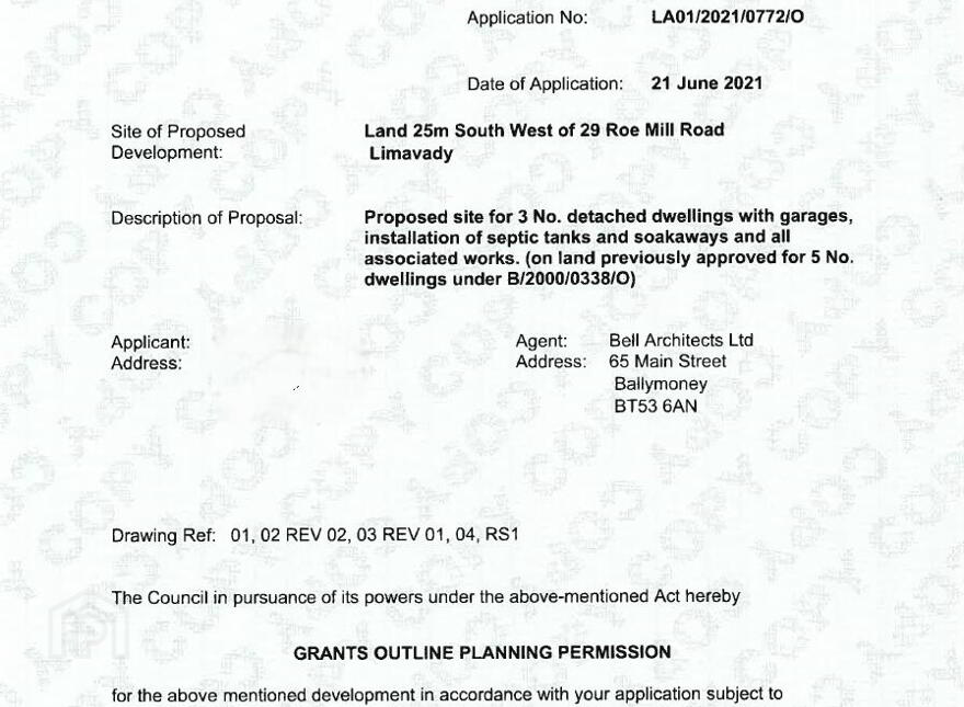 25m South West Of, 29 Roe Mill Road, Limavady, BT49