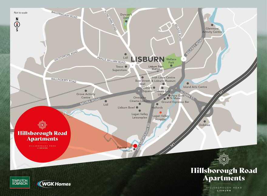 Apartment 9, Hillsborough Road Apartments, Hillsborough Road, Lisburn, BT27 5QY