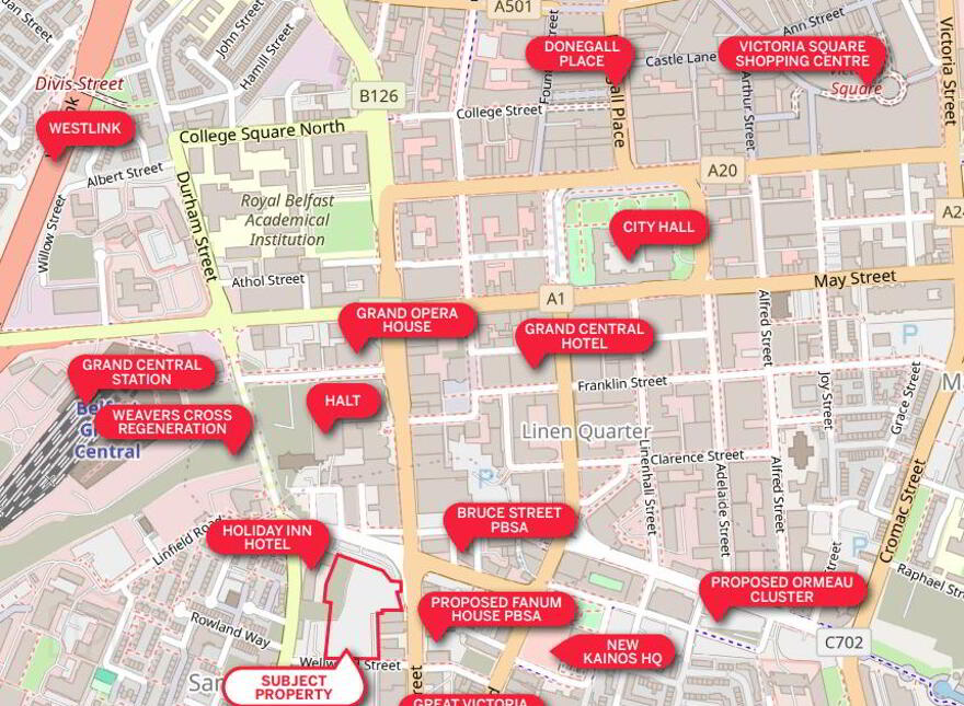 Land At, Hope Street And Wellwood Street, Belfast, BT12 5EE