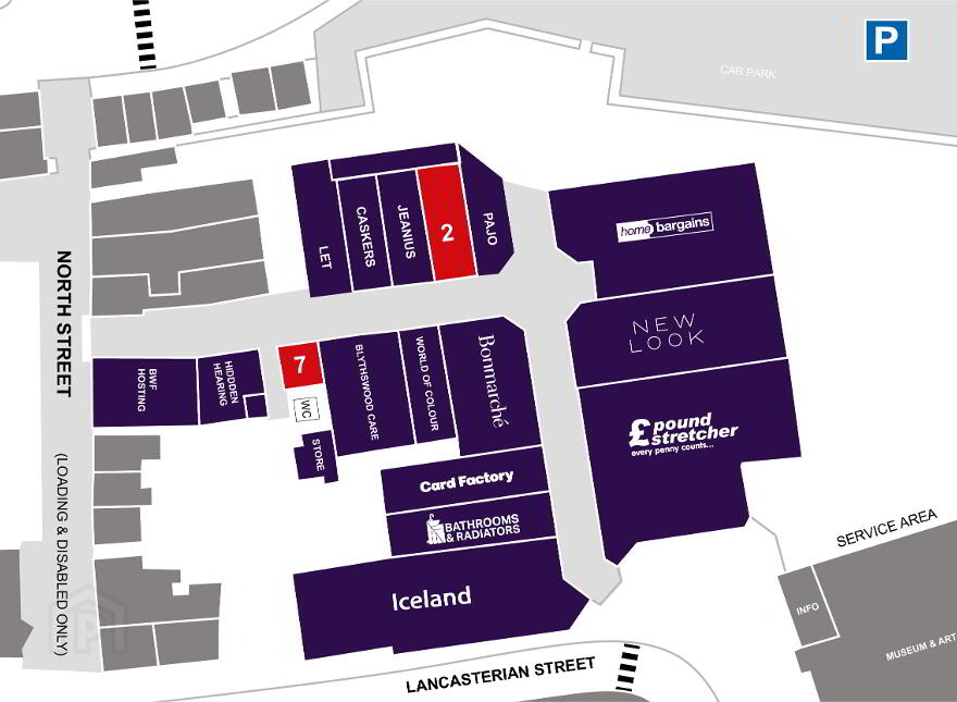 Decourcy Shopping Centre - Retail Units, 11 Antrim Street, Carrickfergus, BT38 7AG