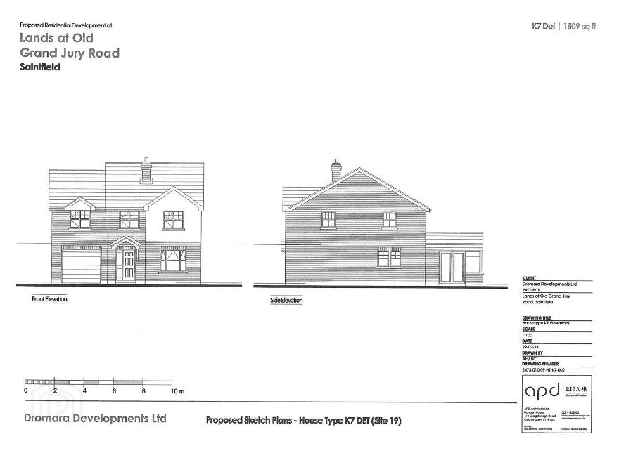 Development Site, @, Grand Jury Lane, Off Old Grand Jury Road, Saintfield, BT24 7FS