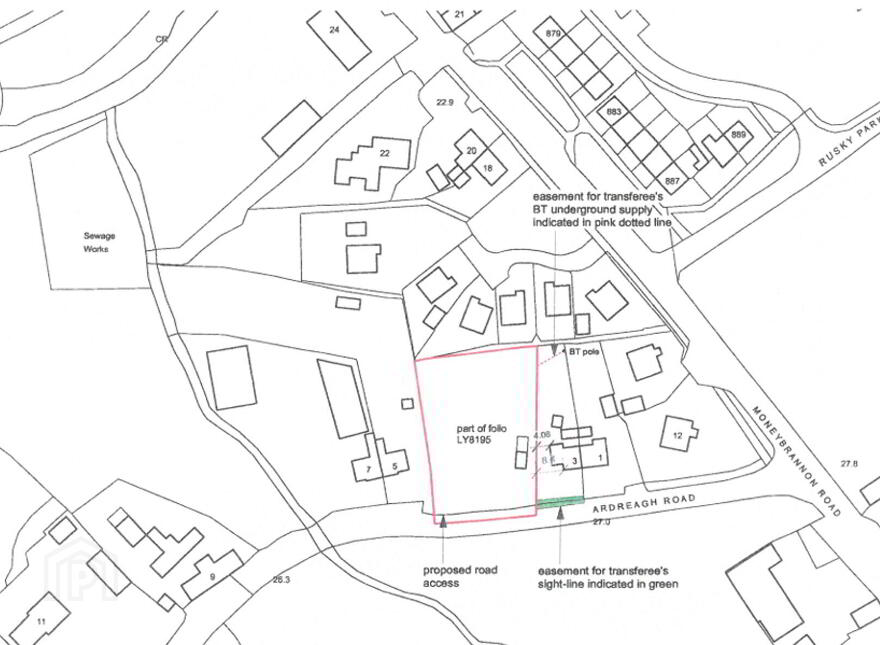 Site To West Side Of, 3 Ardreagh Road, Aghadowey, Coleraine, BT51 4DJ