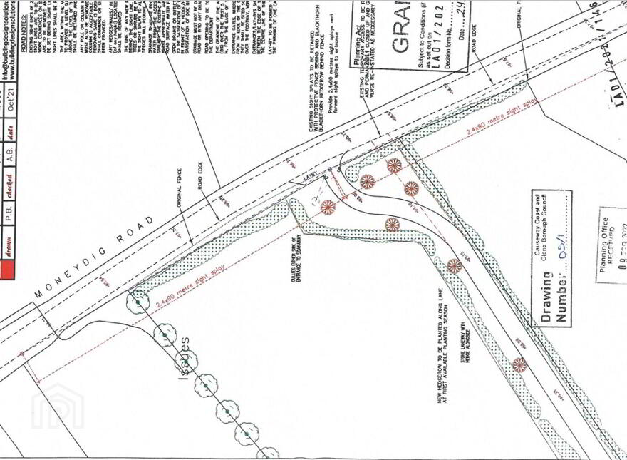 2 Sites , S.w Of, 89 Moneydig Road, Garvagh, Coleraine, BT51 5JW