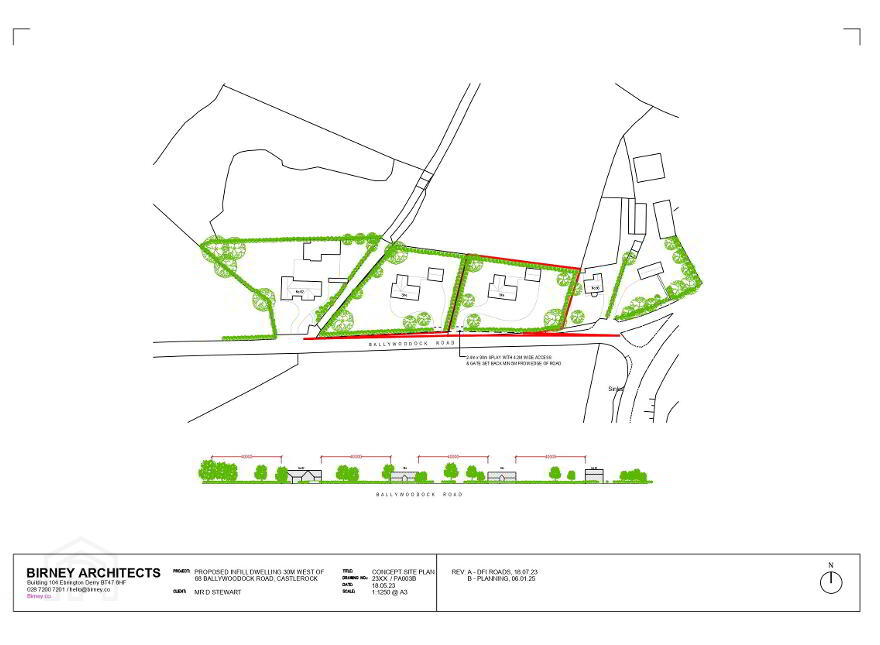 Building Site 25m East Of, 62 Ballywoodock Road, Castlerock, BT51 4SL