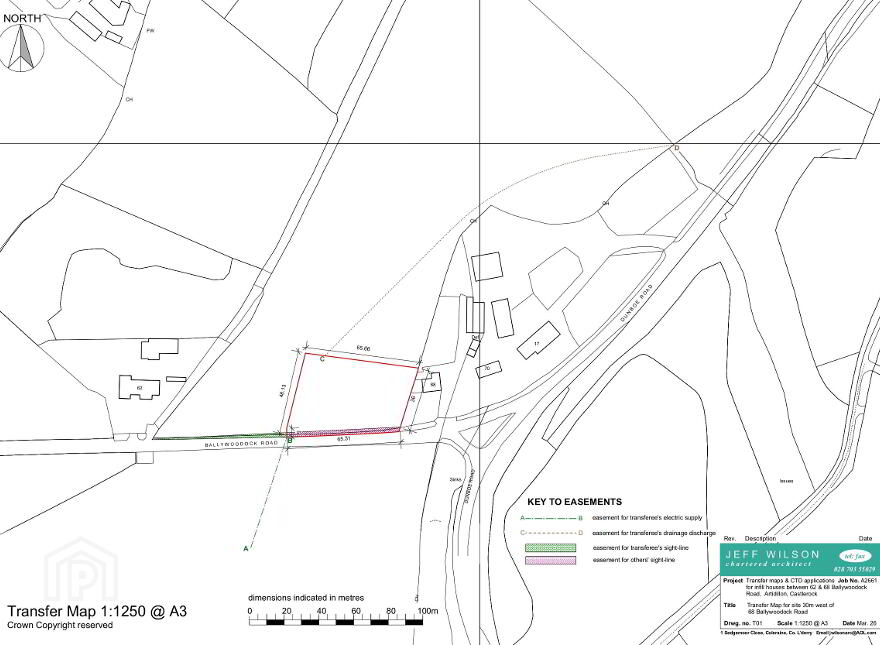 Building Site 25m East Of, 62 Ballywoodock Road, Castlerock, BT51 4SL