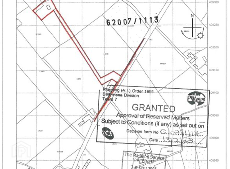 230m North East, Of Craigs Mission Hall, Duneoin Road, Cullybackey