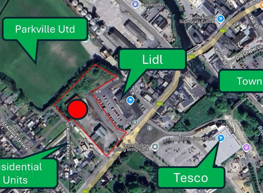Fairgreen, Development Site With Full Planning Permission, Tullow