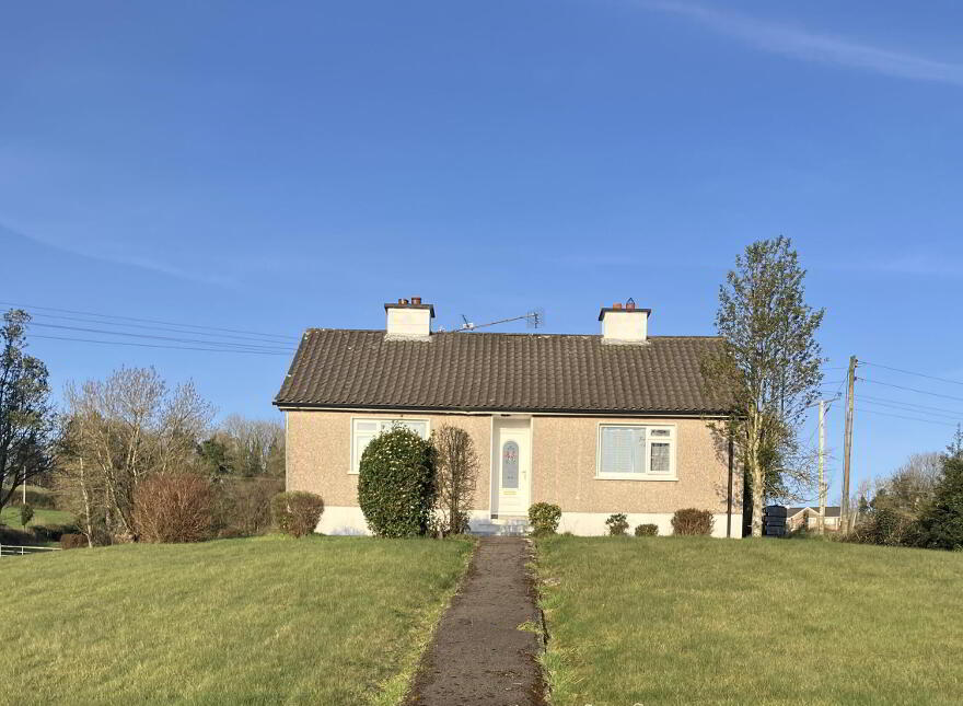 3 Bedroom Bungalow With Garage And Plot Of, Land