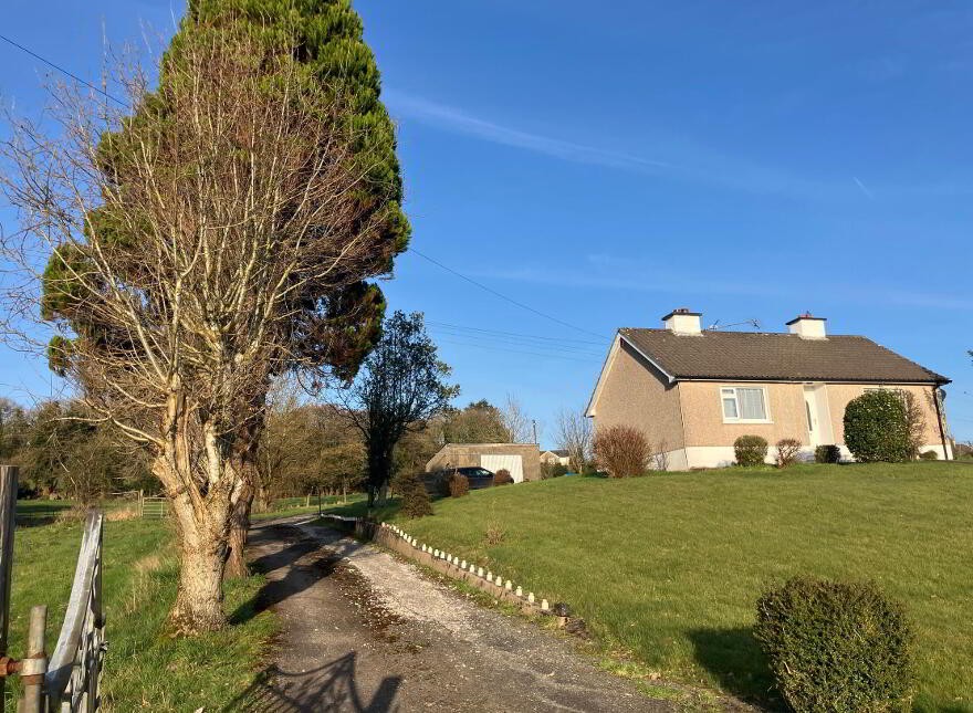 3 Bedroom Bungalow With Garage And Plot Of, Land