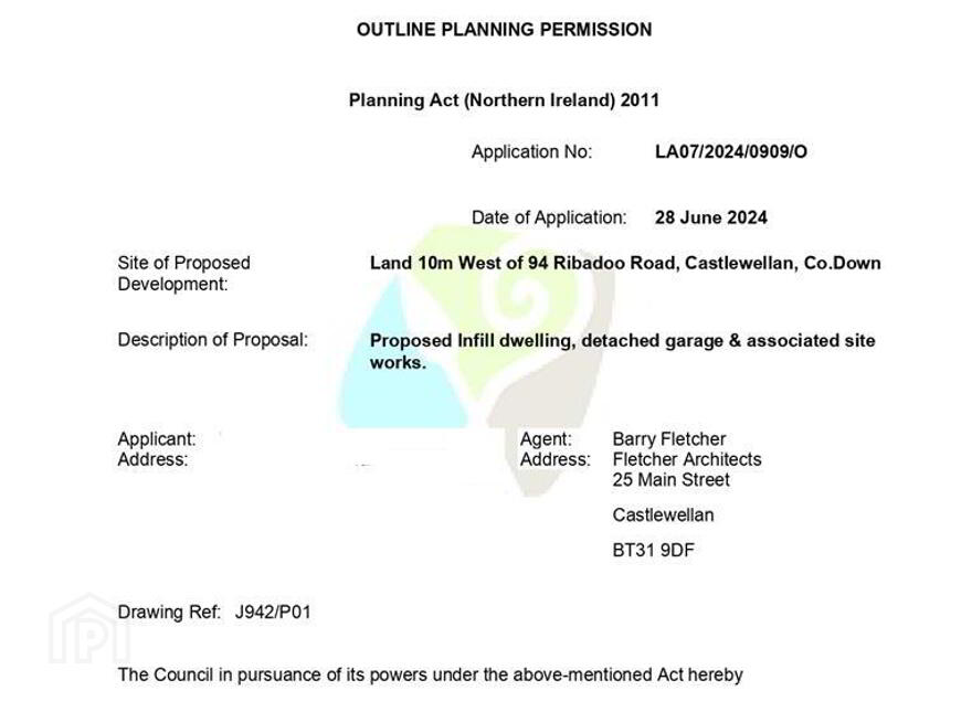 Building Site West Of, 94 Ribadoo Road, Ballyward, Castlewellan, BT31 9SY