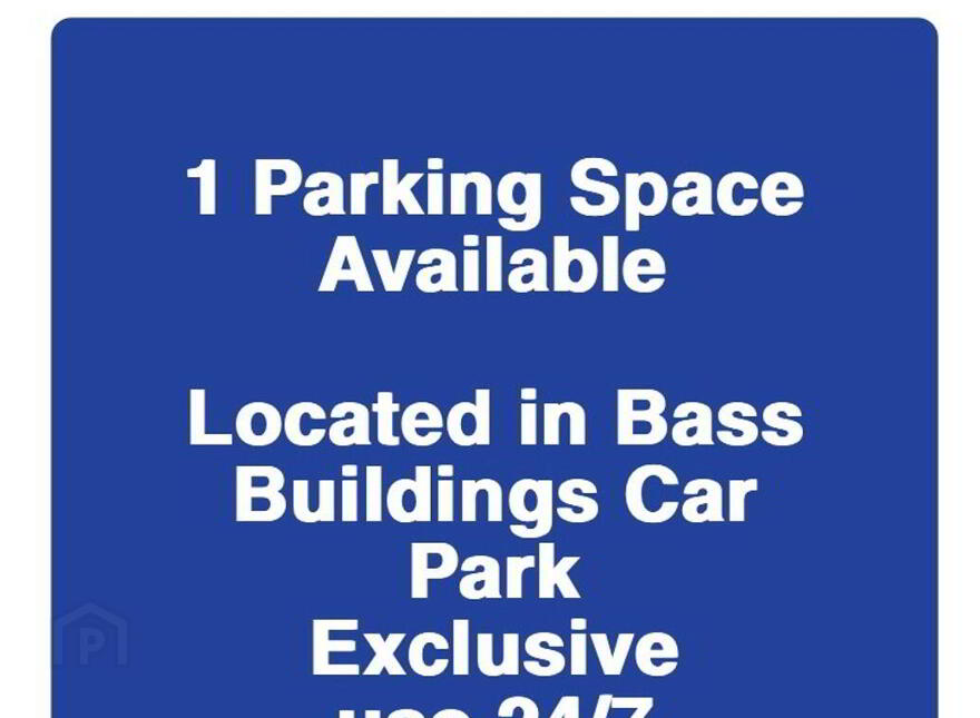 1 Parking Space, Bass Build, Alfred Street, Belfast, BT2 8EP