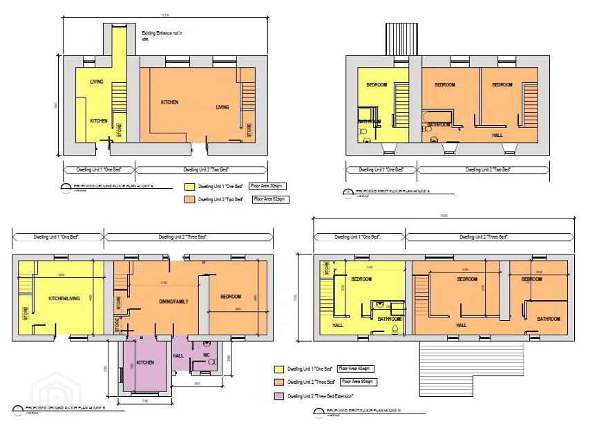 Yellow House, & Mill House, Bunnanaddan, Ballymote, F56KW40