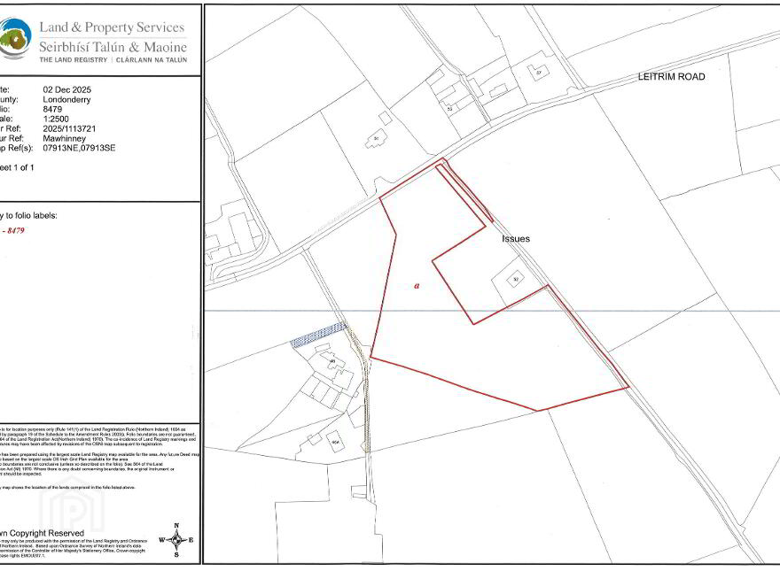 C. 9.9 Acres Of Agricultural Land Situated On, Leitrim Road, Castledawson