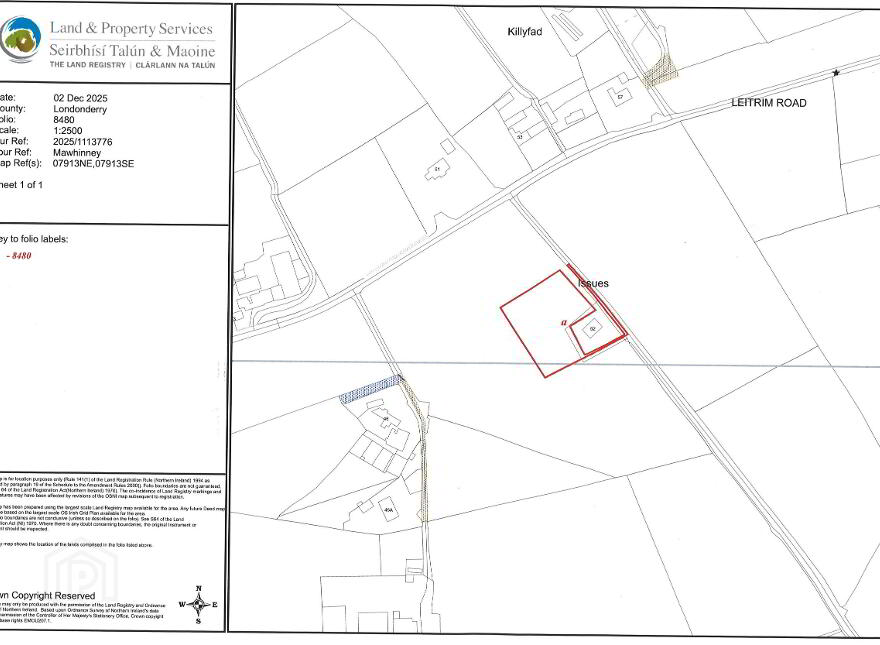 C. 9.9 Acres Of Agricultural Land Situated On, Leitrim Road, Castledawson
