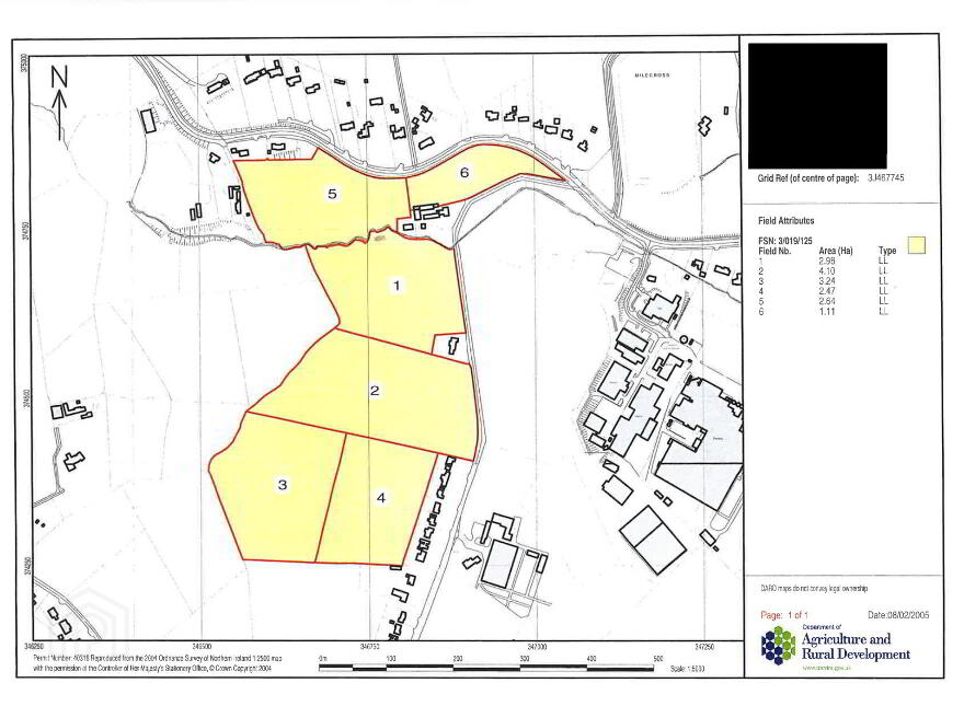 C.41 Acres Of Agricultural Lands At, Milecross Road, Newtownards, BT23 4TX