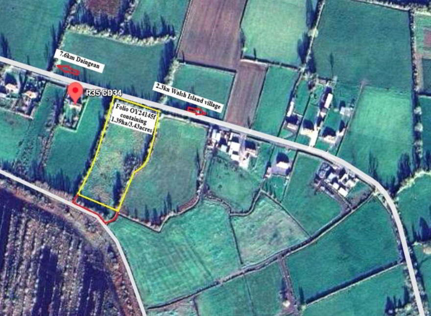 1 39ha / 3.43 Acres Ballintemple, Walsh Island, Tullamore