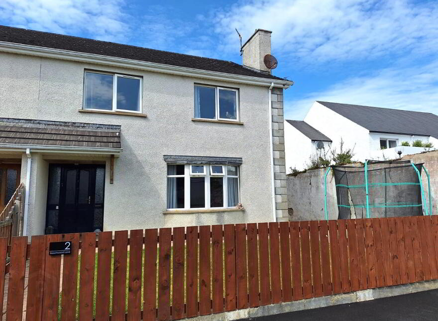 2 Semi Detached Houses, £299, 950 EACH, 1 & 2, Beechwood Lane, Ballycastle, BT54 6BF