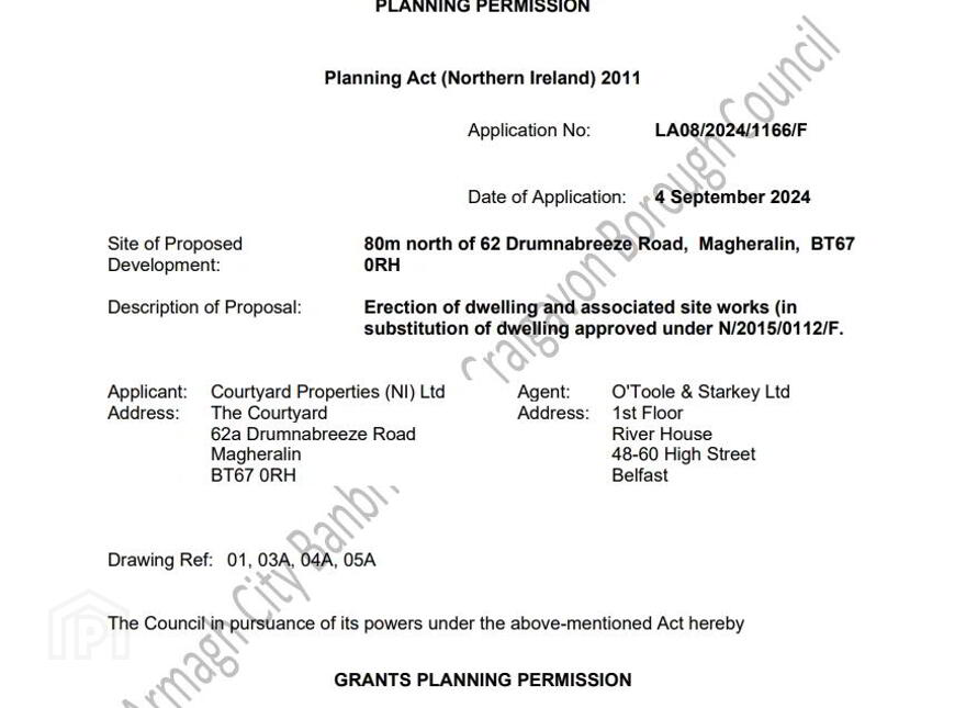 Building Site 80m North Of, 62 Drumnabreeze Road, Magheralin, Craigavon, BT67 0RH