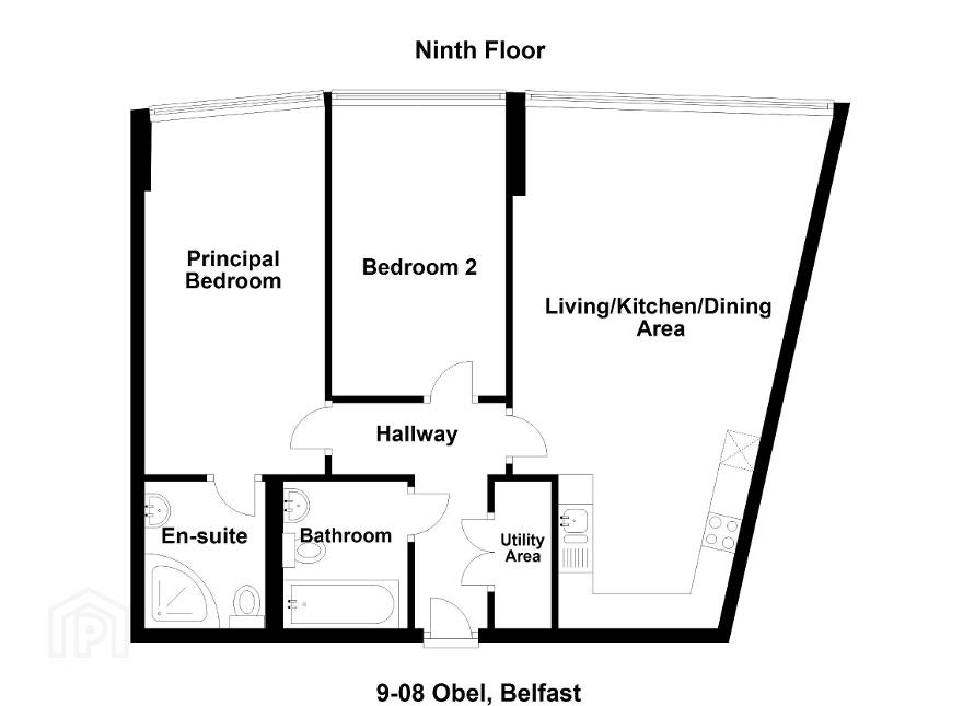 9-08 Obel, 62 Donegall Quay, Belfast, BT1 3NH