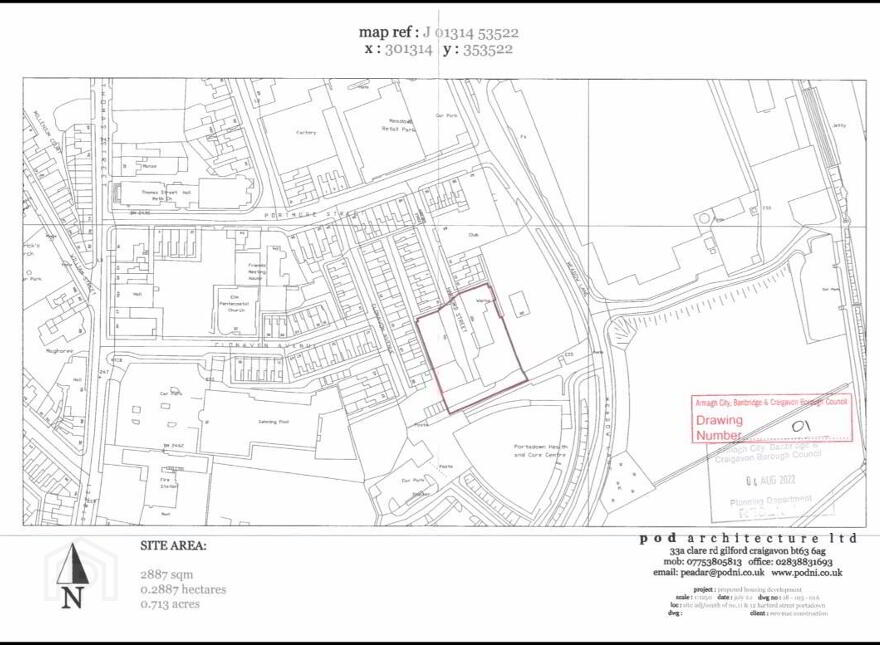Adjacent To And South Of, 11 & 12 Harford Street, Portadown, Craigavon, BT62 3AA