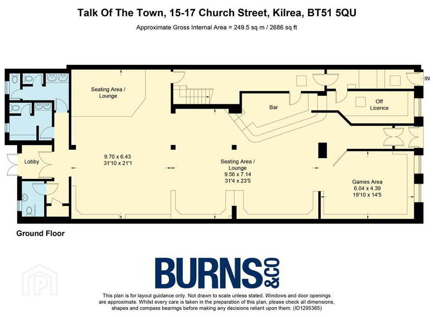 Holding At 15-17, Church Street, Kilrea, BT51 5QU