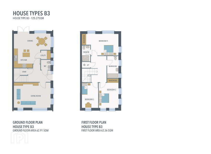 House Type B3, 3 Bed End Townhouse, Boann Weir, Boyne Road, Boyne Road, Navan photo