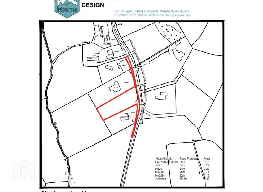 25m SE Of No 20 Leitrim Road, Kilkeel, BT34 4HY