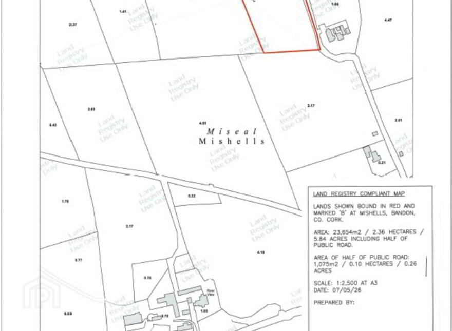 C. 33 Acre Agricultural Holding, Mishells, Bandon, P000000