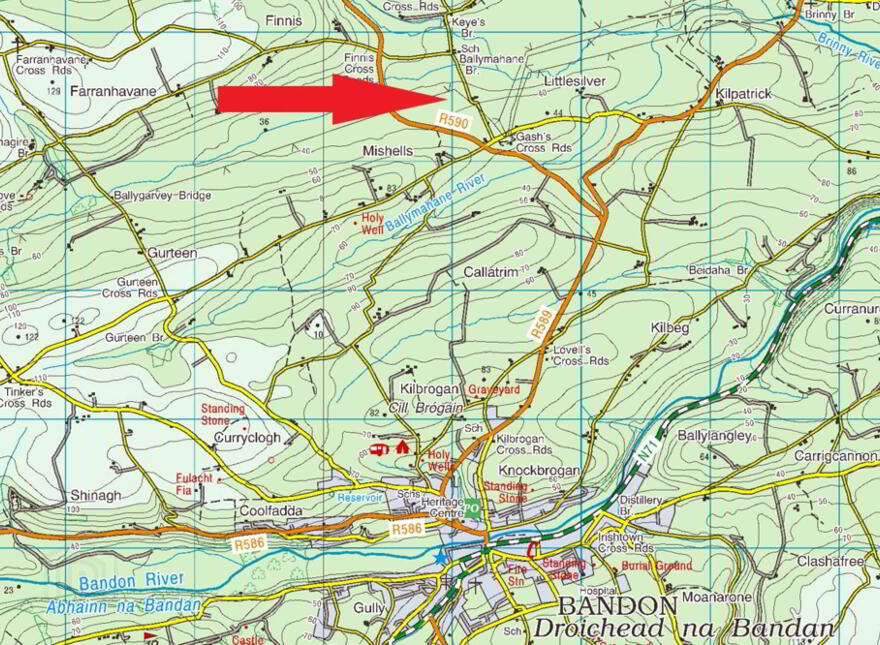 C. 33 Acre Agricultural Holding, Mishells, Bandon, P000000