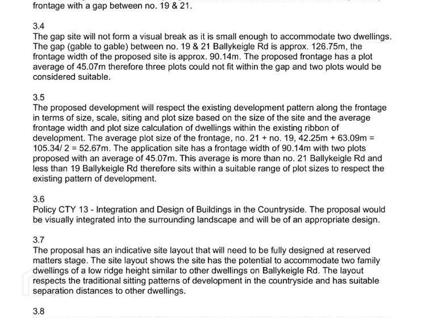 Infill Sites Between, 19/21 Ballykeigle Road, Comber, Newtownards, BT23 5SD