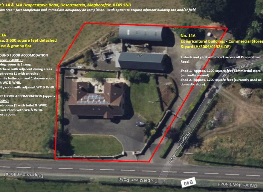 14 Draperstown Road Desertmartin, Magherafelt, BT45 5NB
