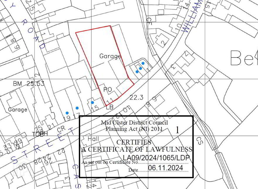 Development Site With FPP, 9-11 Main St, Bellaghy, Magherafelt, BT45 8HS