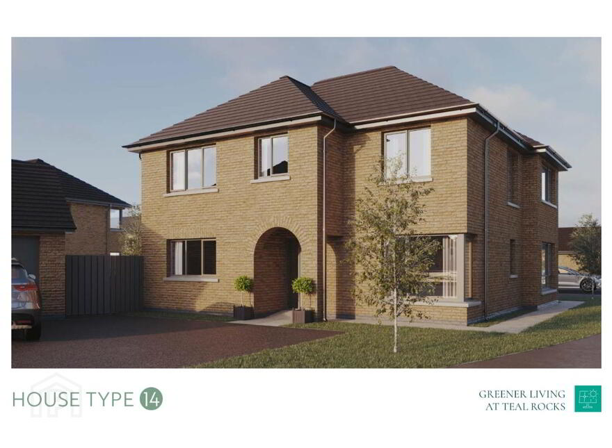 House Type 14- Tr14, Teal Rocks, Newtownards