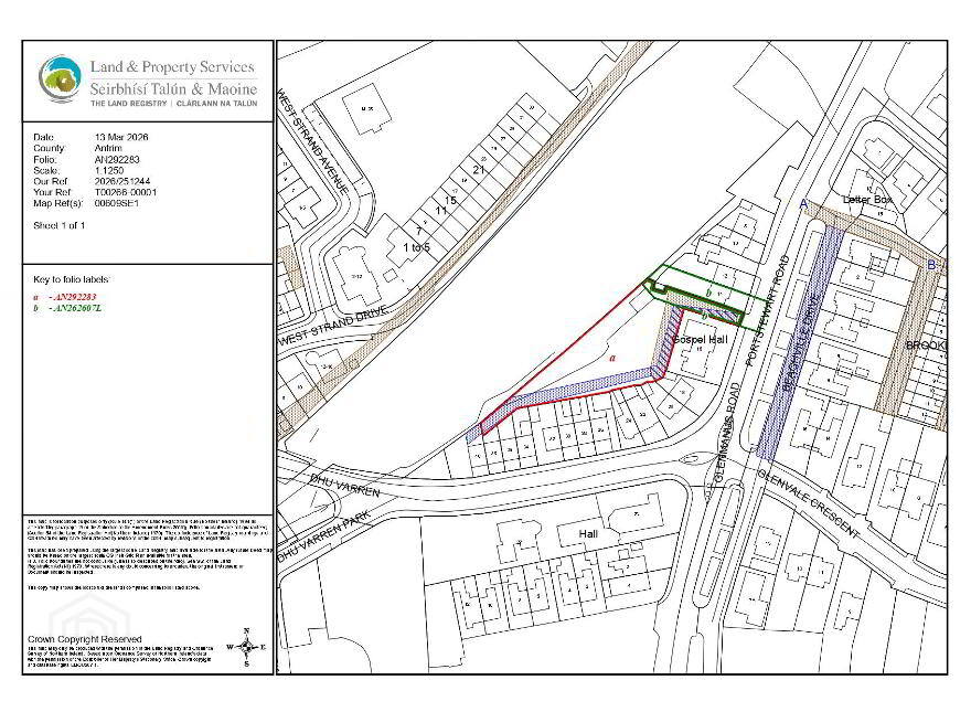 Parcel Of Land To Rear Of, 16-40 Portstewart Road, Portrush, BT56 8EU