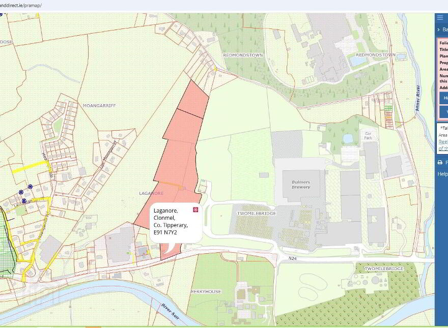 Circa, 9.93 HA/24.54 Acres, At Laganore, Clonmel, E91N7Y2