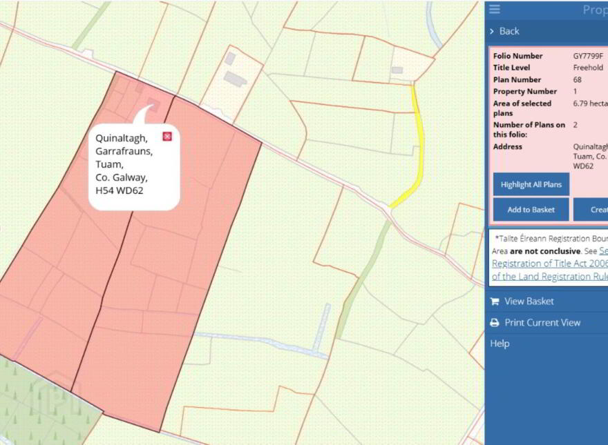 Quinaltagh, Garrafrauns, Tuam, H54WD62