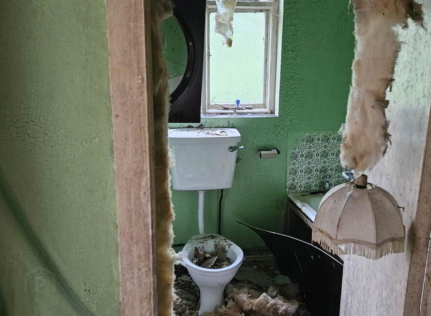 Derelict House, Tully Mountain, Rathmelton