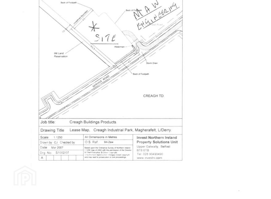 Hard Standing Site @ Creagh, Creagh Industrial Estate , Toomebridge, Magherafelt, BT45