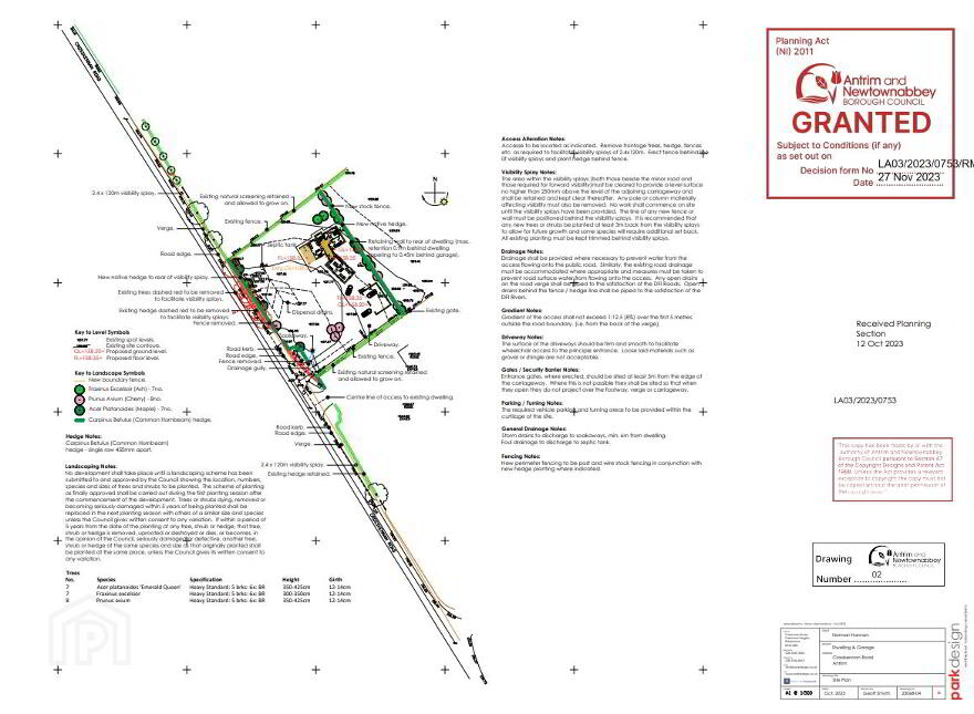Site Adjacent To, 73 Crosskennan Road, Ladyhill, Antrim, BT41 2RG