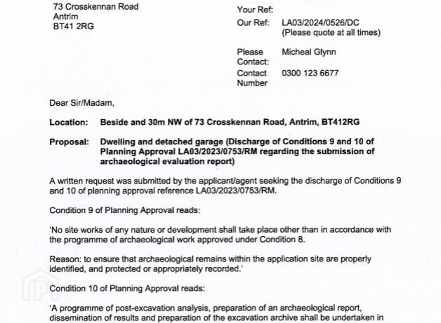 Site Adjacent To, 73 Crosskennan Road, Ladyhill, Antrim, BT41 2RG