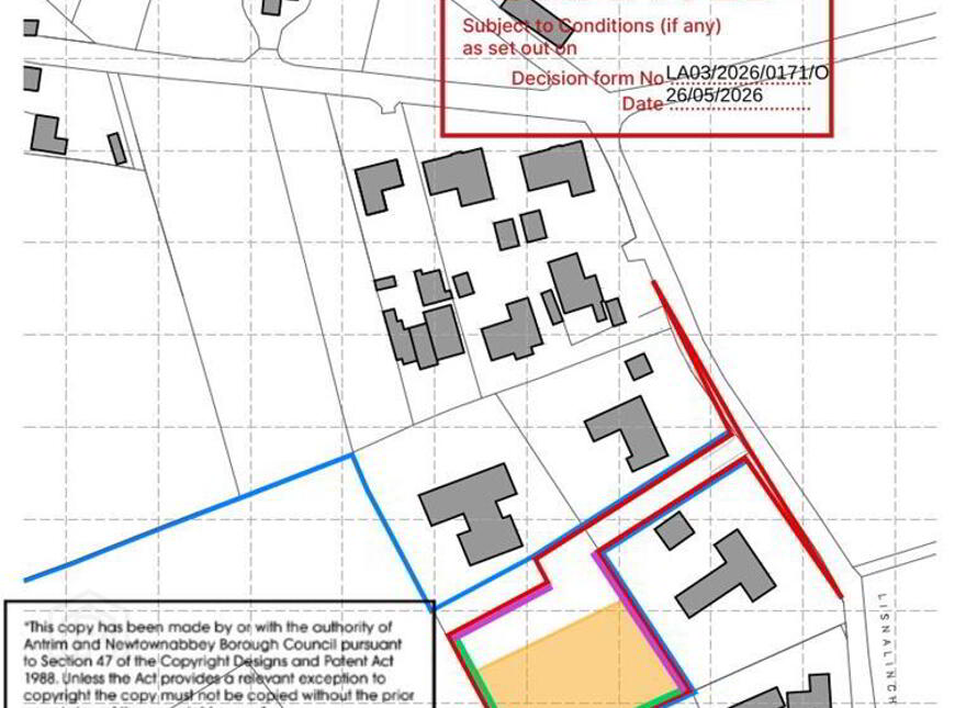 Site 50m West, 7a Lisnalinchy Road, Ballyclare, BT39 9PA