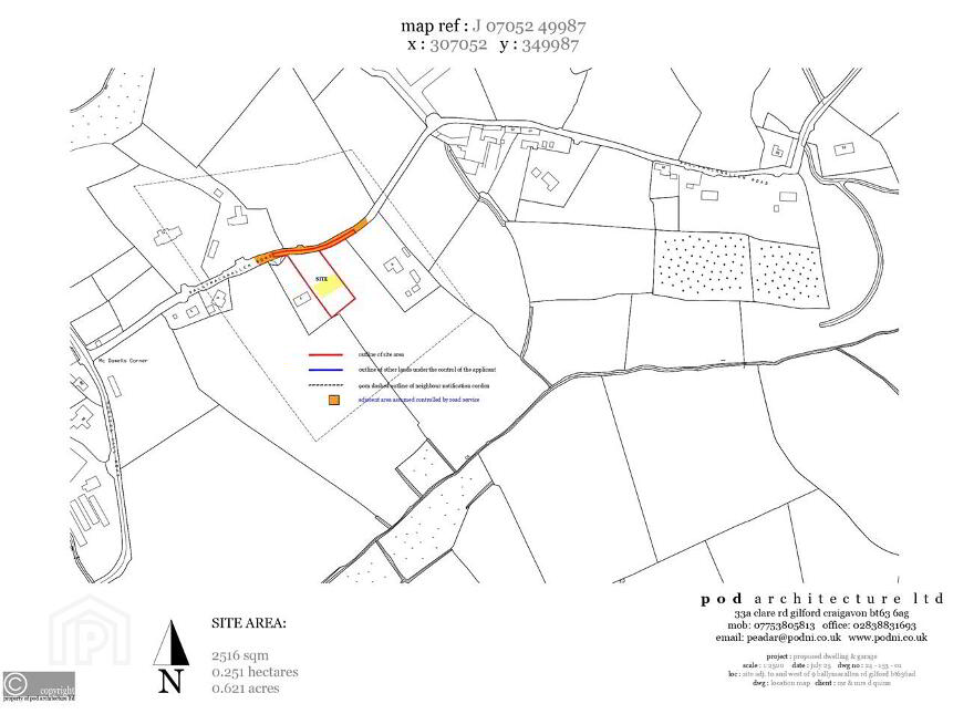 Site Beside, 7 Ballymacanallen Road, Gilford, BT63 6AD