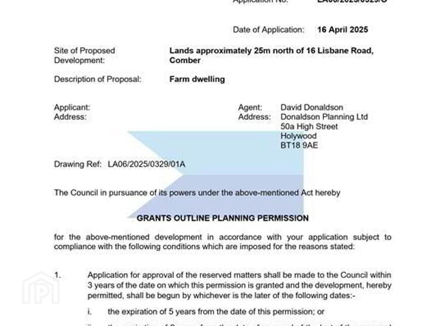 Superb Building Site , Adjacent To, 16 Lisbane Road, Lisbane, Comber, BT23 6AE