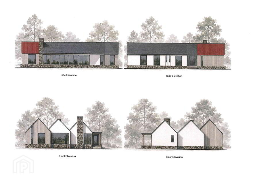 Site Adjacent To, 2 Rosgarron Road, Single Storey Dwelling And Gar...Magherafelt, BT45