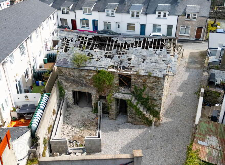 Derelict Building, Market Square, Rathmullan, F92P7E5