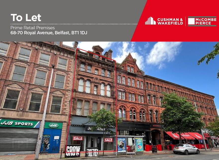 68-70 Royal Avenue, Belfast, BT1 1DJ