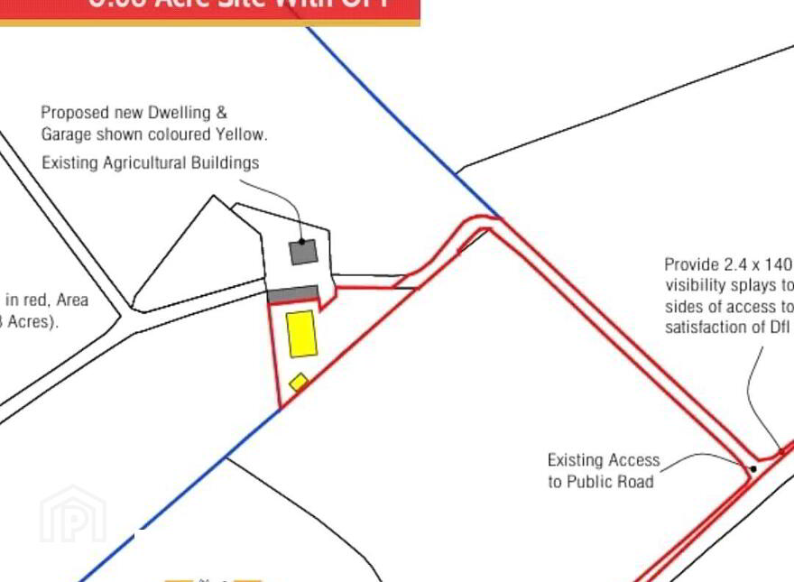 0.68 Acre Site With OPP, Whitesides Road, Randalstown, BT42