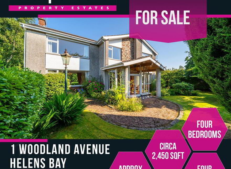 1 Woodland Avenue, Helens Bay, BT19 1TX