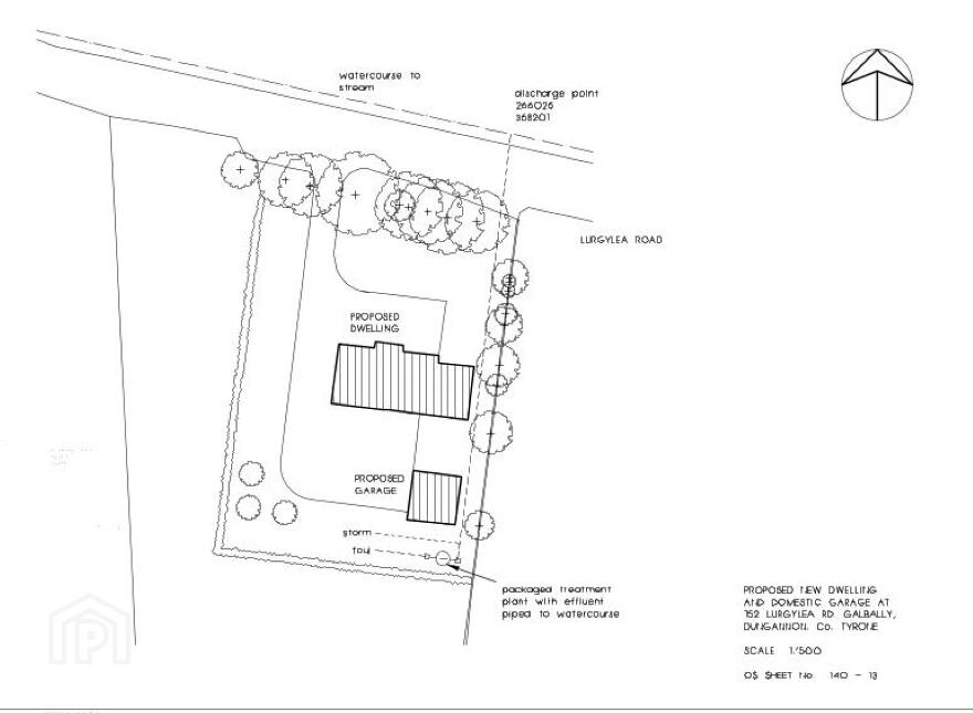 Site 50M East Of, 154 Lurgylea Road, Galbally, Dungannon, BT70 2NY